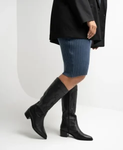 Buxton Western Knee High Boot