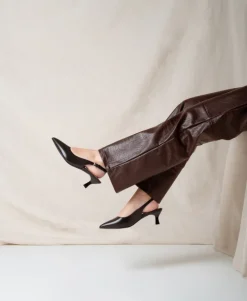 Devon Slingback Kitten Heel
