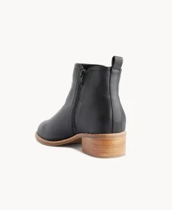 Ebony Wide Ankle Boot