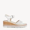 Rachel Perf Wedge Sandal