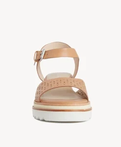 Rachel Perf Wedge Sandal