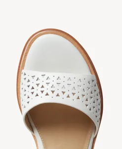 Rachel Perf Wedge Sandal