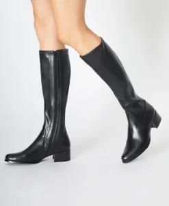 Sherrin Knee High Boot with Stretch Calf