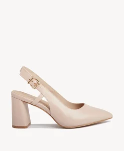 Stacy Wide Slingback Heel